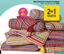 Xenos Alle Mexican kussens & plaids aanbieding
