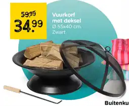 Xenos Vuurkorf met deksel aanbieding