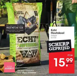 Sligro Echt Houtskool aanbieding