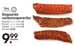Sligro Gegaarde varkensspareribs aanbieding