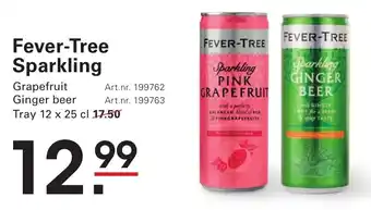 Sligro Fever Tree Sparkling aanbieding