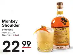 Sligro Monkey Shoulder aanbieding