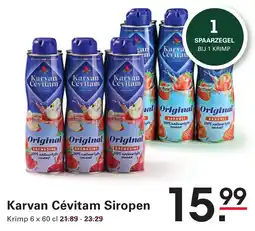 Sligro Karvan Cévitam Siropen aanbieding
