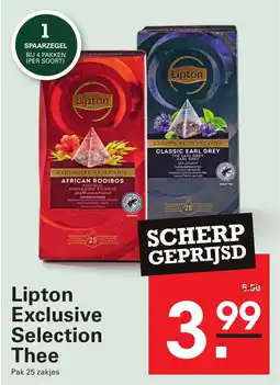 Sligro Lipton Exclusive Selection Thee aanbieding