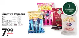 Sligro Jimmy's Popcorn aanbieding