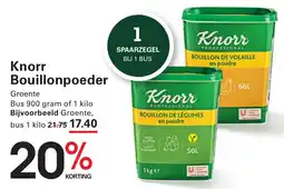 Sligro Knorr Bouillonpoeder aanbieding