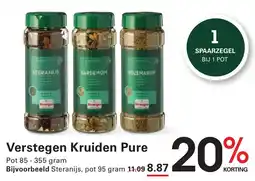 Sligro Verstegen Kruiden Pure aanbieding