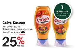 Sligro Calvé Sauzen aanbieding
