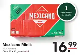 Sligro Mexicano Mini's aanbieding