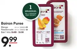 Sligro Boiron Puree aanbieding
