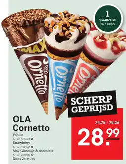 Sligro OLA Cornetto aanbieding