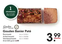 Sligro Gouden Banier Paté aanbieding