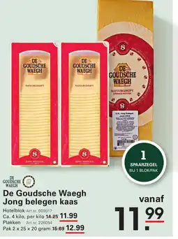 Sligro De Goudsche Waegh Jong belegen kaas aanbieding