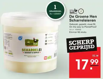 Sligro De Groene Hen Scharreleieren aanbieding