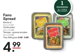 Sligro Fano Spread aanbieding