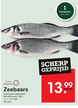 Sligro Zeebaars aanbieding
