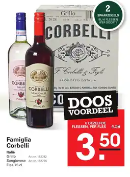 Sligro Famiglia Corbelli aanbieding