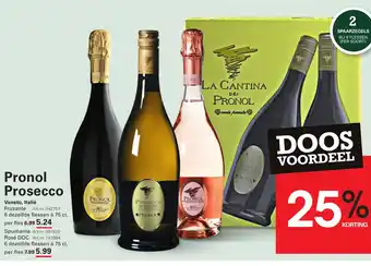 Sligro Pronol Prosecco aanbieding