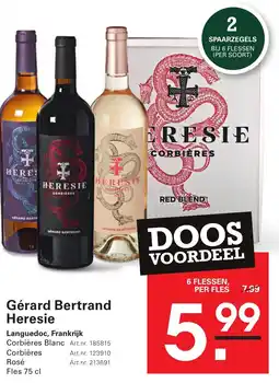 Sligro Gérard Bertrand Heresie aanbieding