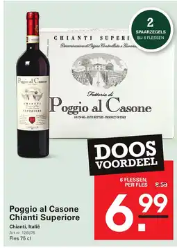 Sligro Poggio al Casone Chianti Superiore aanbieding