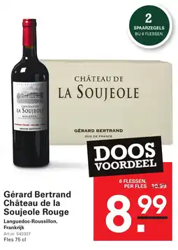 Sligro Gérard Bertrand Château de la Soujeole Rouge aanbieding