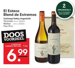 Sligro El Esteco Blend de Extremos aanbieding