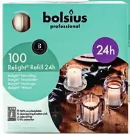 Sligro Bolsius Relight Refills aanbieding