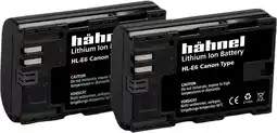 Coolblue Hähnel HL-E6n (2x) aanbieding