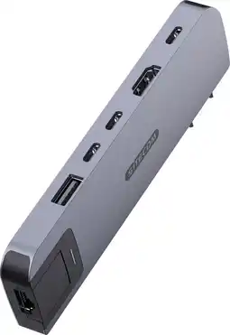 Coolblue Sitecom MacBook Air Multiport Hub 6 in 2 Grijs aanbieding