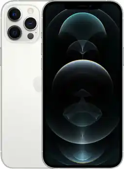 Coolblue iPhone 12 Pro Max 256 Go Argent Reconditionné (Traces d'Utilisation Visibles) aanbieding