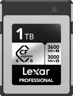 Coolblue Lexar Professional SILVER 4.0 1 To CFexpress Type B aanbieding