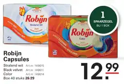 Sligro Robijn Capsules aanbieding