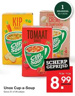 Sligro Unox Cup a Soup aanbieding