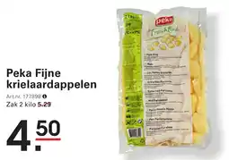 Sligro Peka Fijne krielaardappelen aanbieding