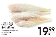 Sligro Scholfilet aanbieding