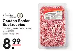 Sligro Gouden Banier Spekreepjes aanbieding