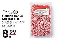 Sligro Gouden Banier Spekreepjes aanbieding