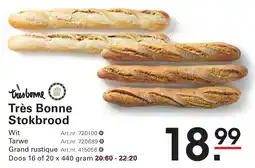 Sligro Très Bonne Stokbrood aanbieding