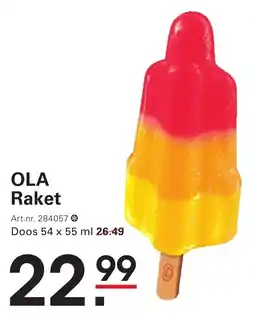 Sligro OLA Raket aanbieding