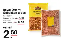 Sligro Royal Orient Gebakken uitjes aanbieding
