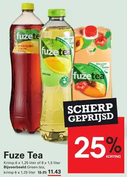 Sligro Fuze Tea aanbieding