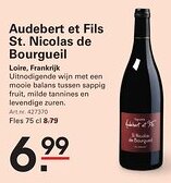 Sligro Audebert et Fils St. Nicolas de Bourgueil Loire aanbieding