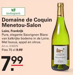 Sligro Domaine de Coquin Menetou-Salon aanbieding