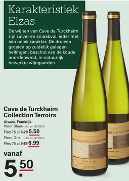 Sligro Cave de Turckheim Collection Terroirs aanbieding