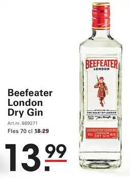 Sligro Beefeater London Dry Gin aanbieding