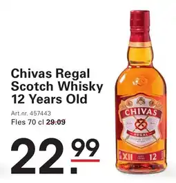 Sligro Chivas Regal Scotch Whisky 12 Years Old aanbieding