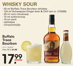 Sligro Buffalo Trace Bourbon aanbieding