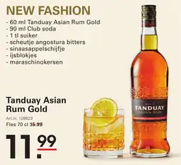 Sligro Tanduay Asian Rum Gold aanbieding