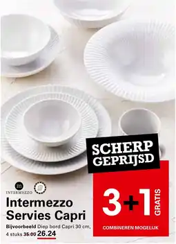Sligro Intermezzo Servies Capri aanbieding