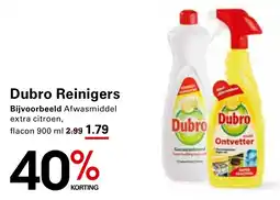 Sligro Dubro Reinigers aanbieding